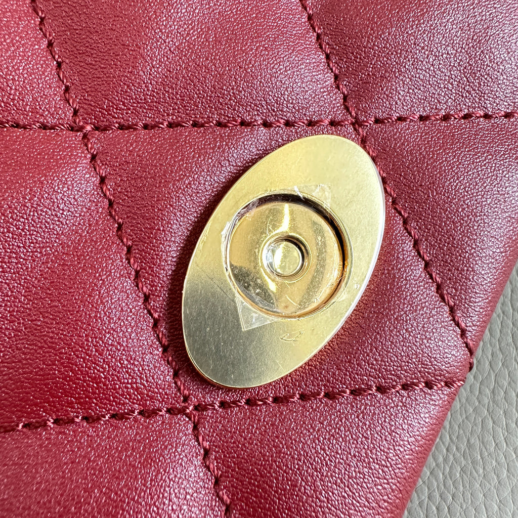 Burberry Quilted Calfskin Shoulder Bag