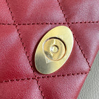 Burberry Quilted Calfskin Shoulder Bag