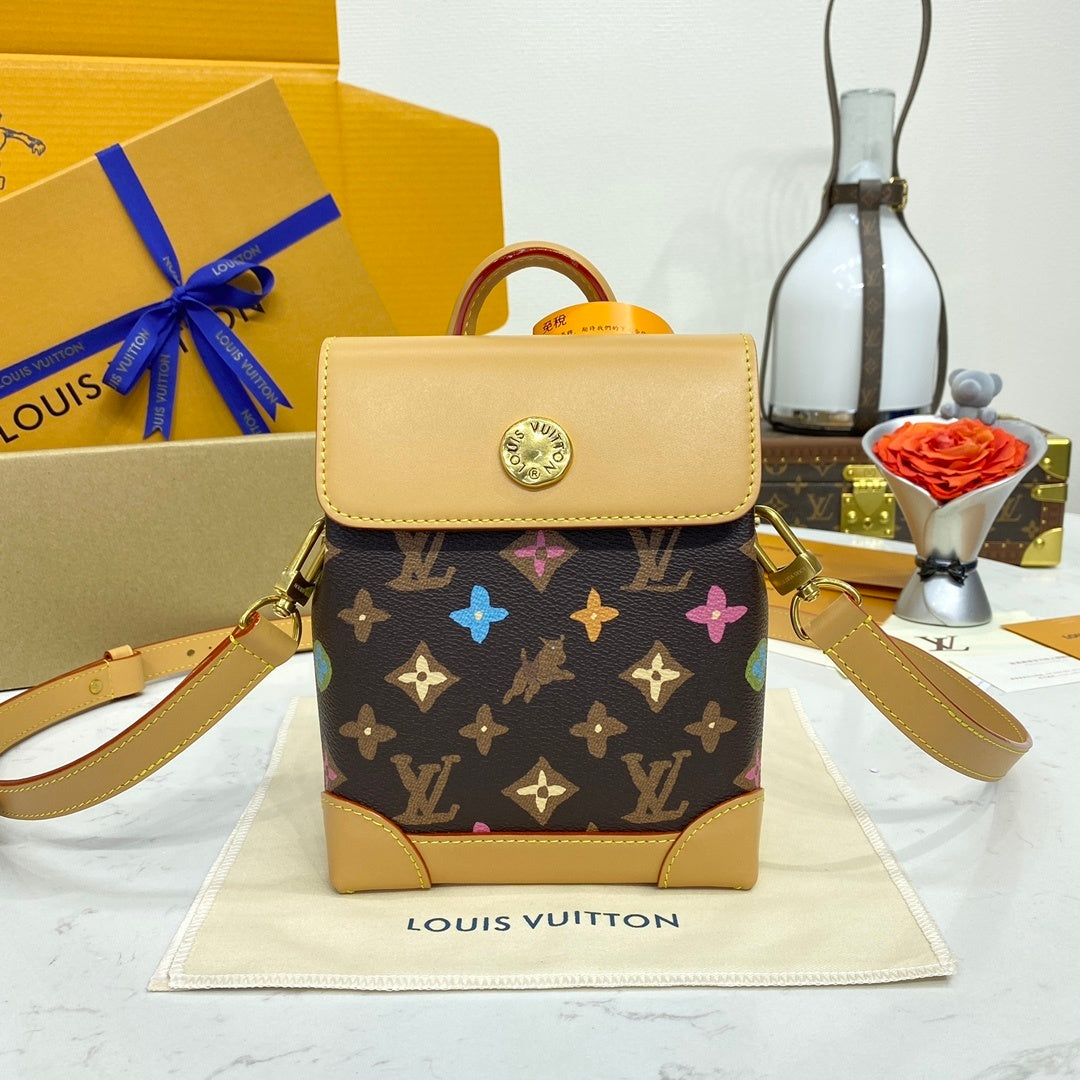 Louis Vuitton Nano Steamer Handbag