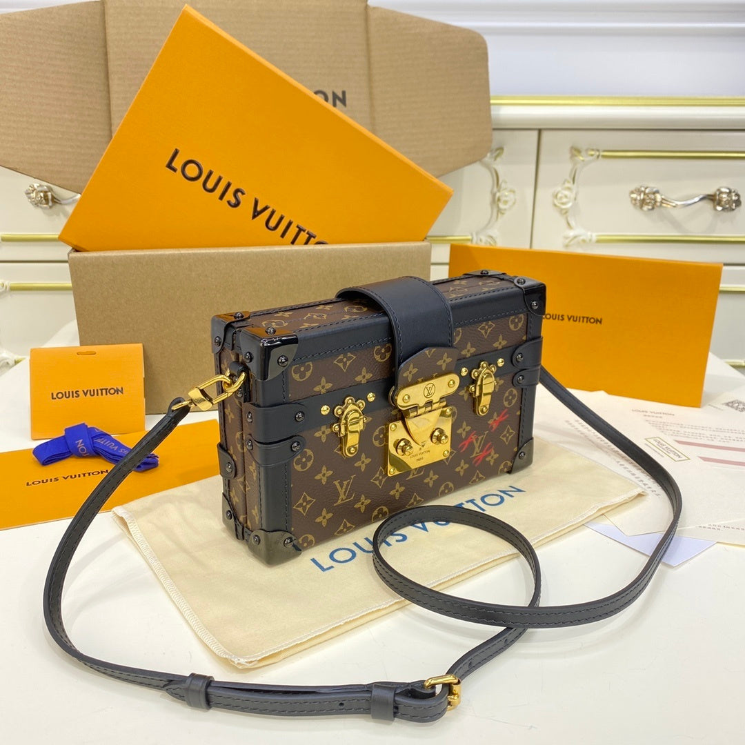 Louis Vuitton Petite Malle Box Crossbody Bag