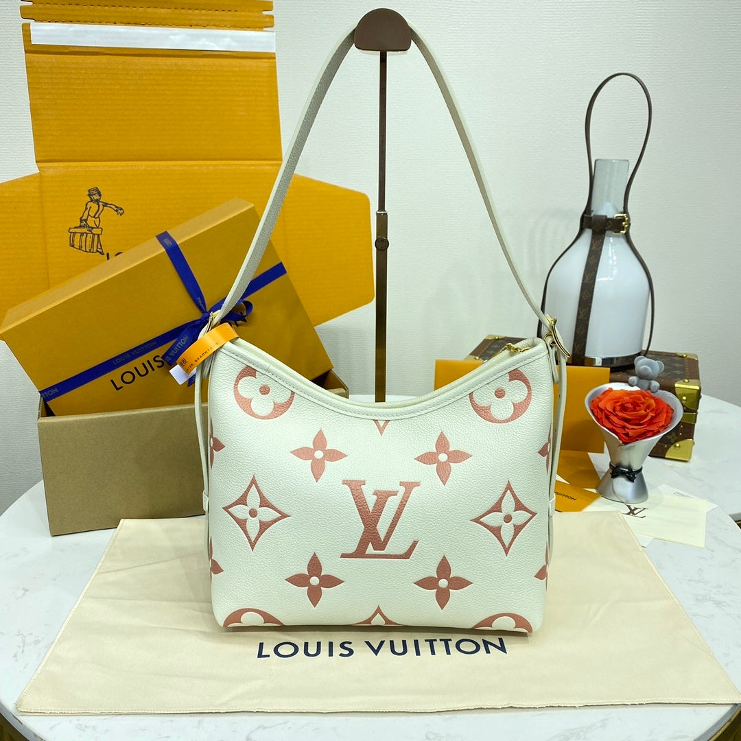 Louis Vuitton CarryAll Small Handbag Monogram Empreinte