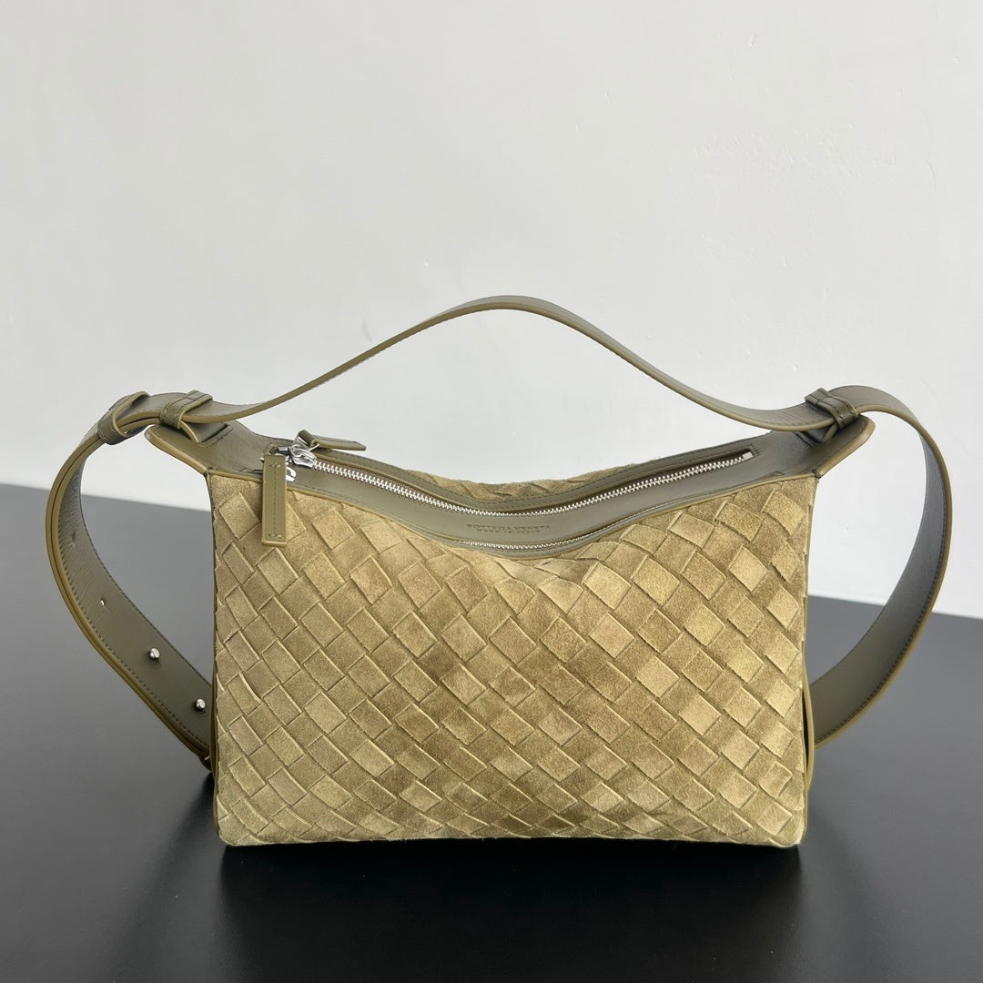Bottega Veneta Tribeca Suede Box Bag