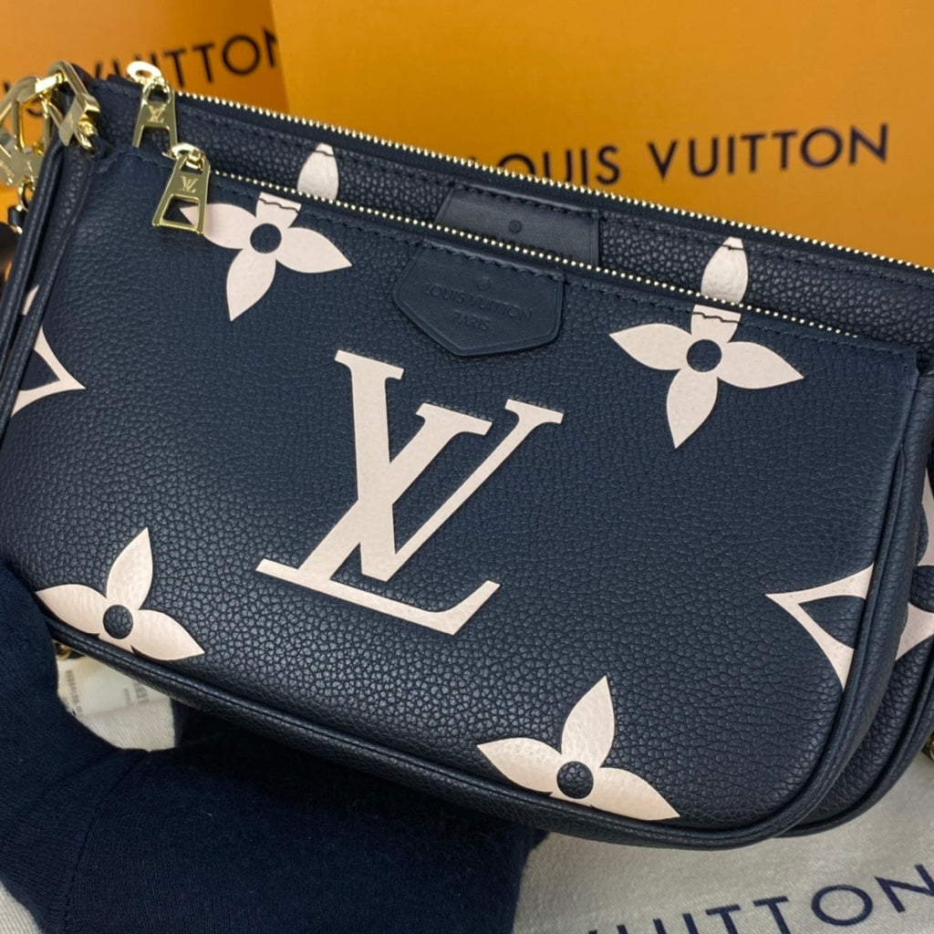 Louis Vuitton Multi Pochette Accessoires Monogram Empreinte