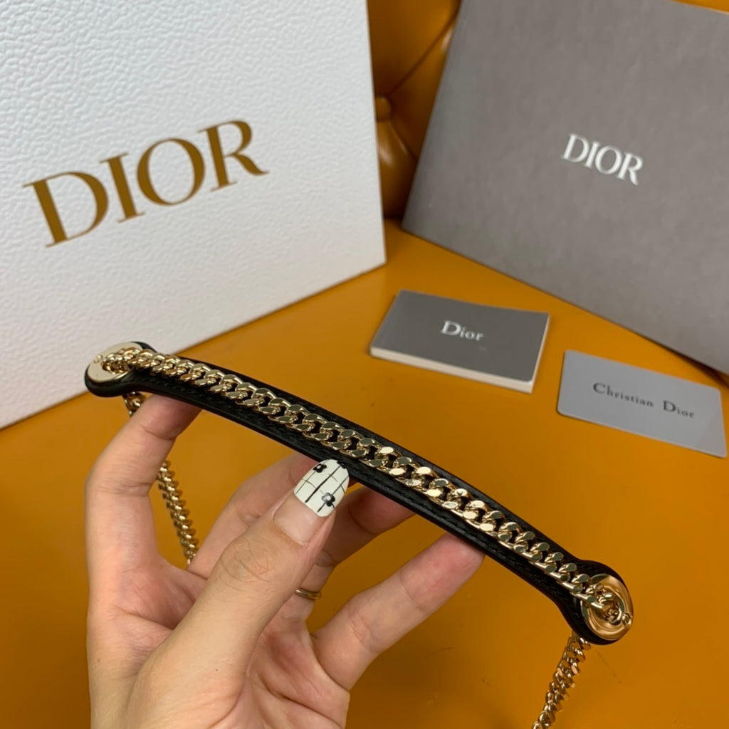 Christian Dior Lady Dior Embroidered Beaded Bag