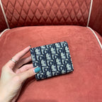 Christian Dior Saddle Trifold Wallet