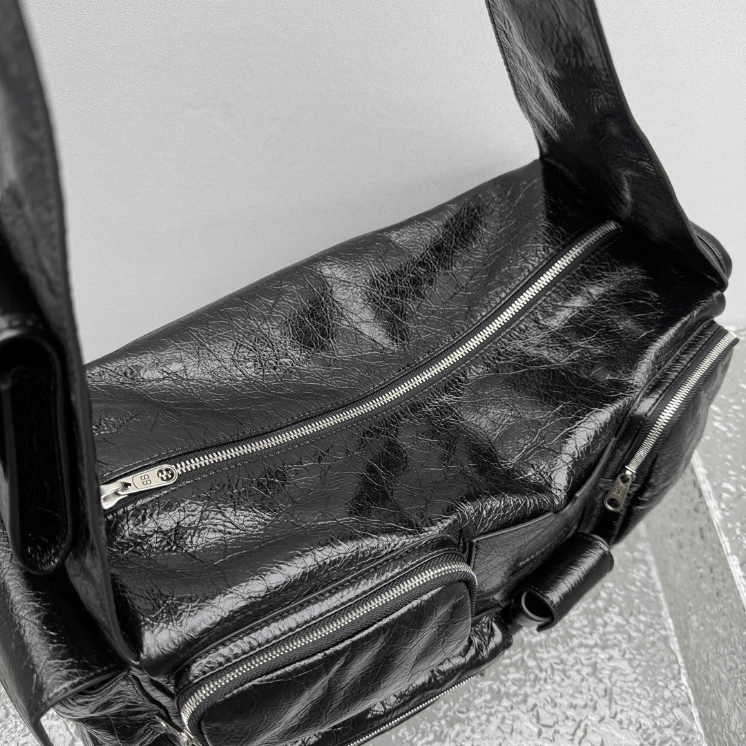 Balenciaga Superbusy Multi Pocket Shoulder Bag Large