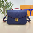 Louis Vuitton Full-Leather Messenger Bag