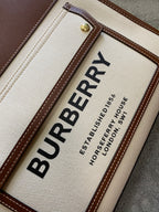 Burberry Zip Tote Bag