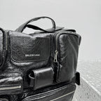 Balenciaga Superbusy Multi Pocket Shoulder Bag Large