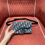Christian Dior Saddle Oblique Belt Bag