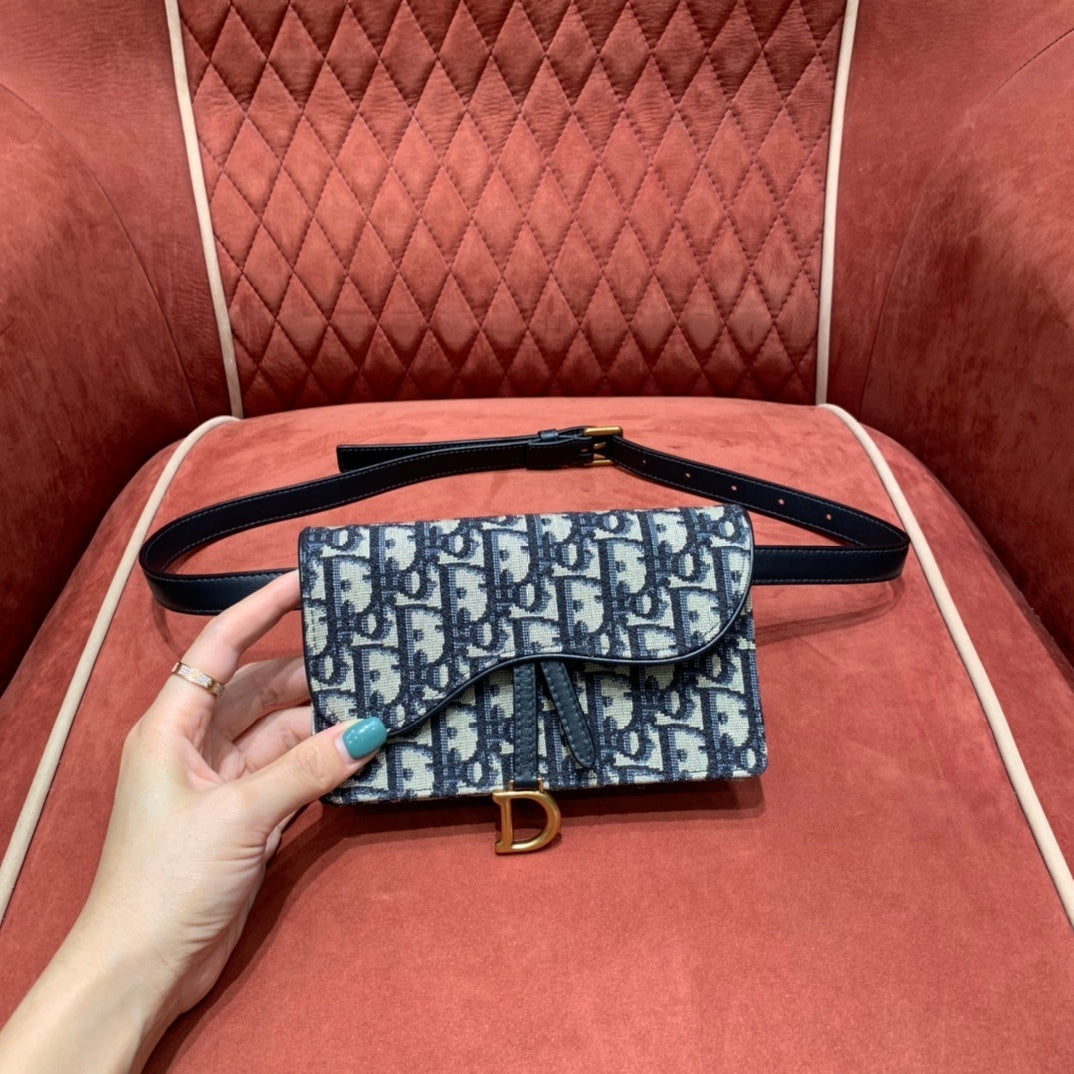 Christian Dior Saddle Oblique Belt Bag