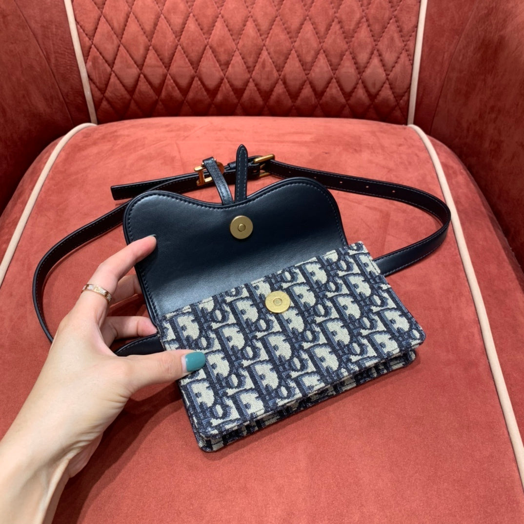 Christian Dior Saddle Oblique Belt Bag