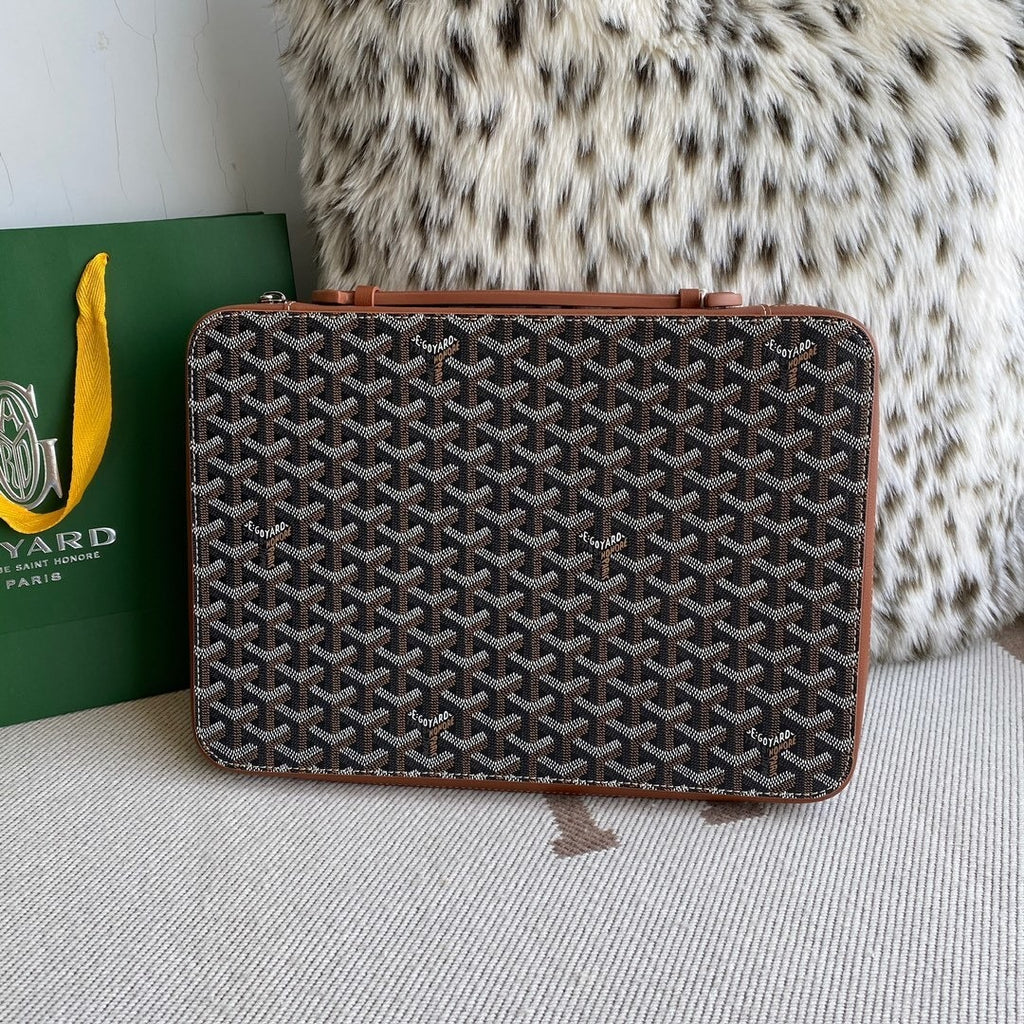 Goyard Universal Companion Laptop Clutch