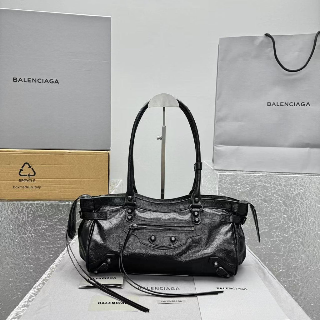 Balenciaga Le City East West Motorcycle Bag