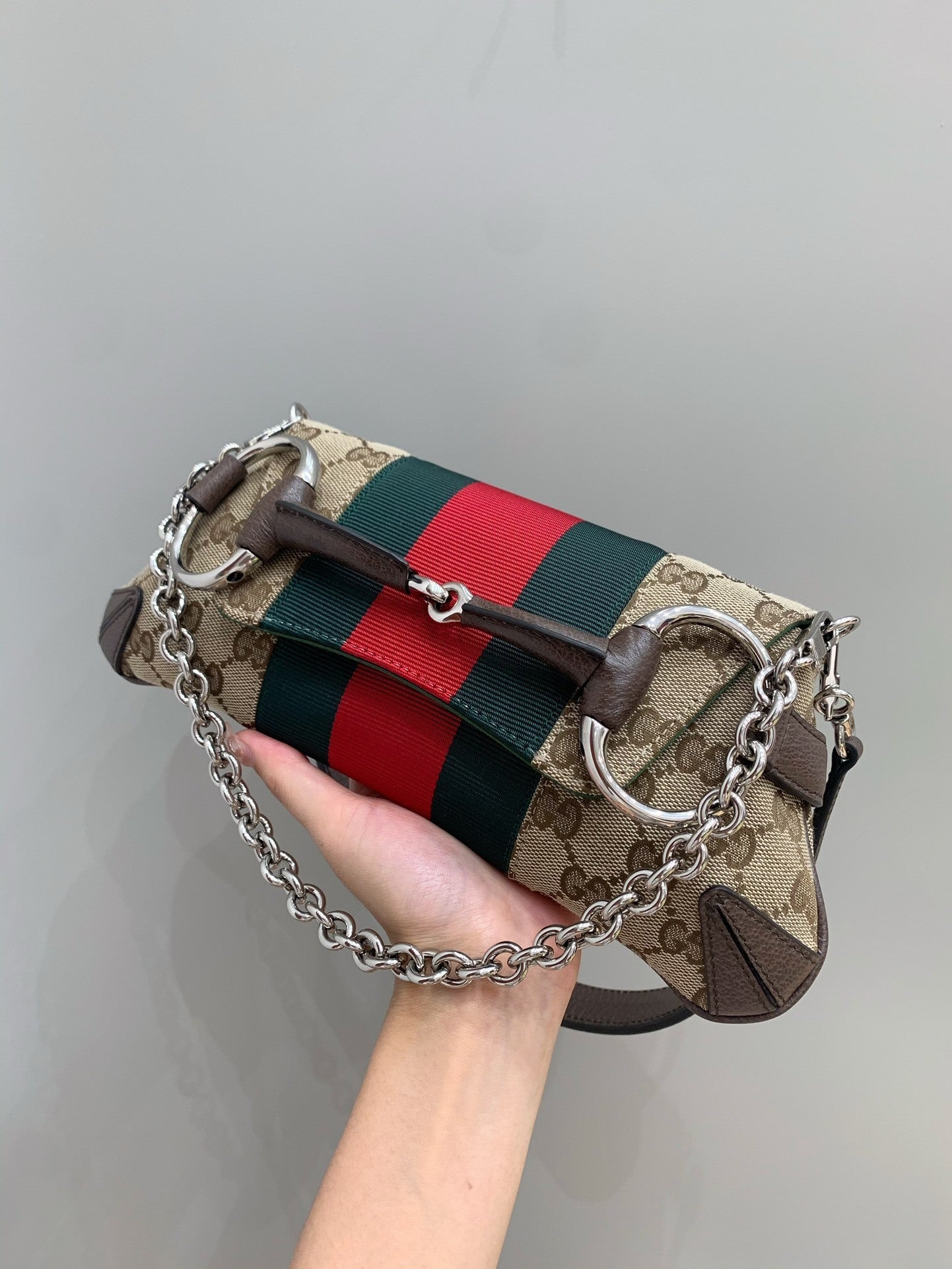 Gucci Horsebit Chain Bag
