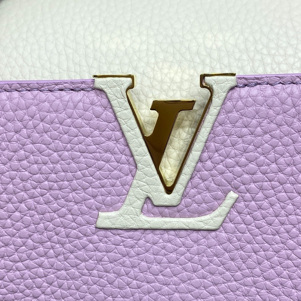 Louis Vuitton Capucines BB Metal Flower Strap Handbag Large
