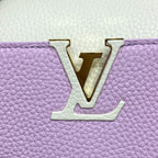 Louis Vuitton Capucines BB Metal Flower Strap Handbag Large