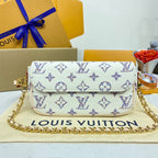 Louis Vuitton Wallet on Chain Ivy Denim Jacquard