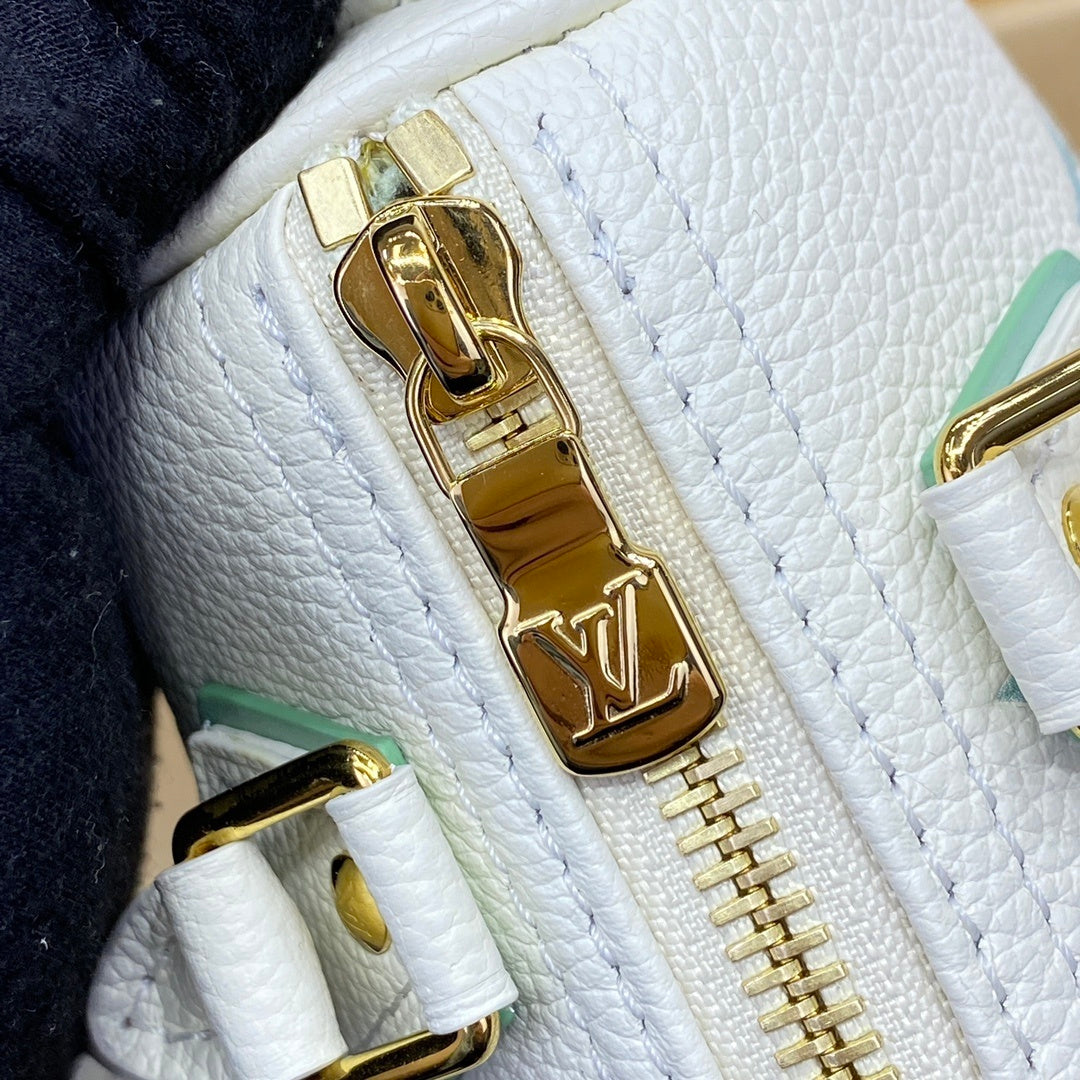 Louis Vuitton Nano Speedy Empreinte Leather