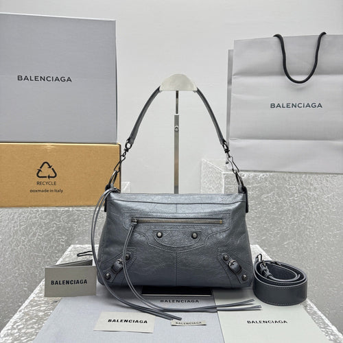Balenciaga City Moto Crossbody Bag Small