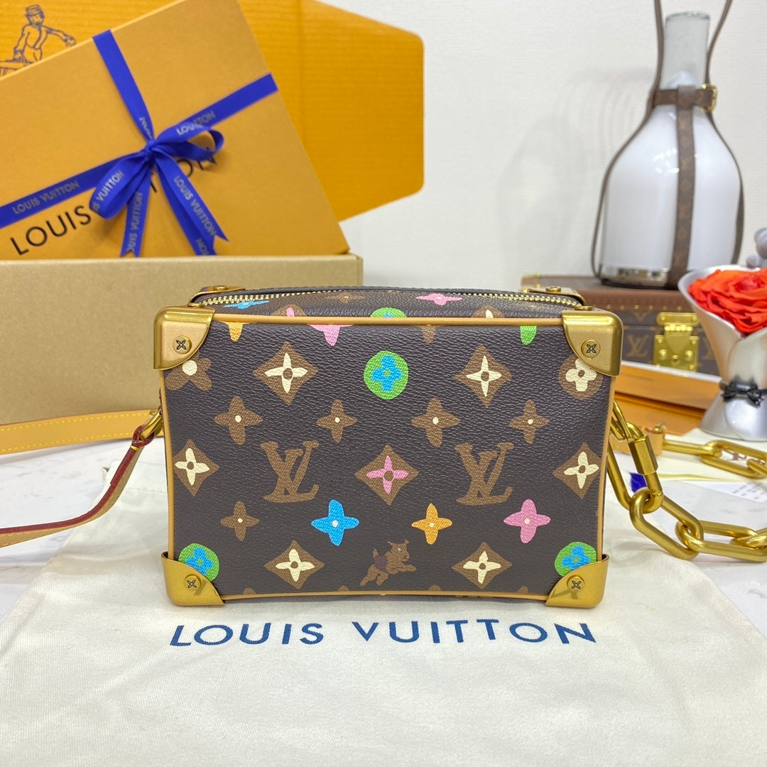 Louis Vuitton Mini Soft Trunk Handbag