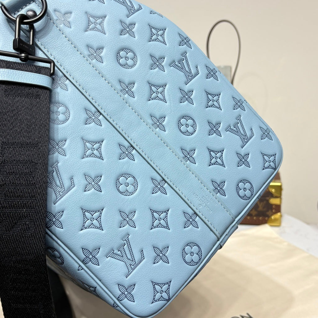 Louis Vuitton Keepall Bandoulière 50 Shadow Leather