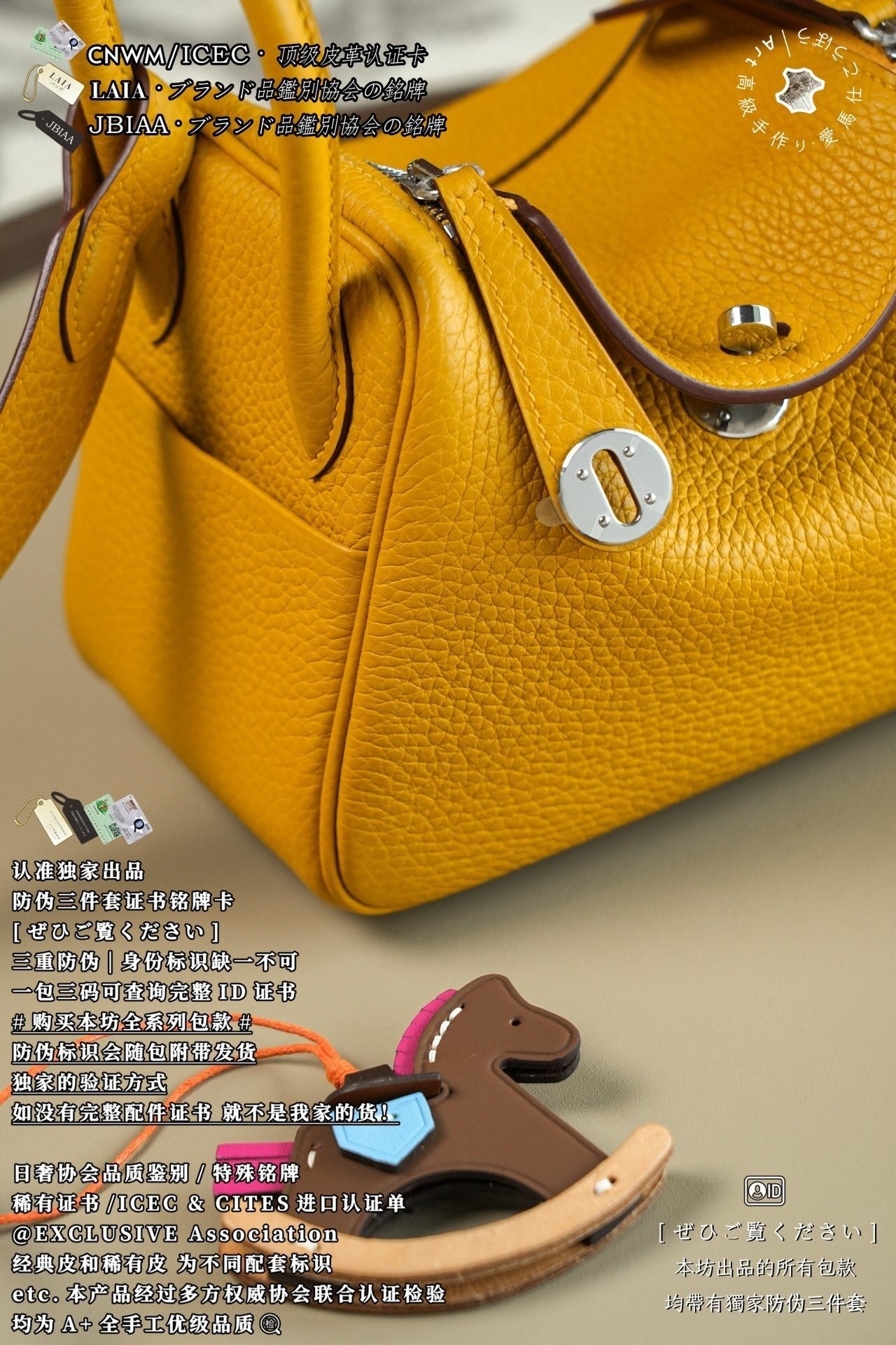 Hermès Lindy Mini 19