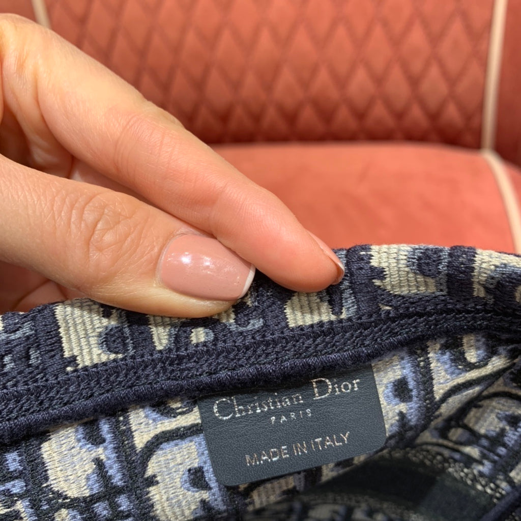 Christian Dior D-Bubble Embroidered Bucket Bag