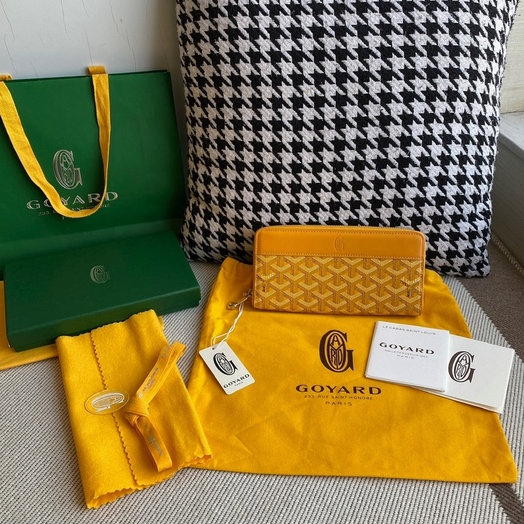 Goyard Matignon Zip Long Wallet