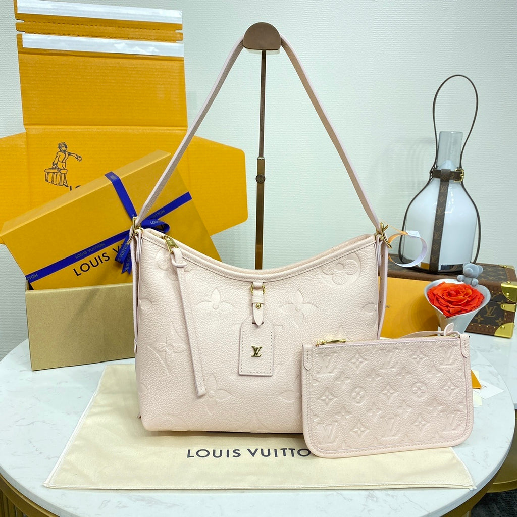 Louis Vuitton CarryAll Small Handbag Monogram Empreinte