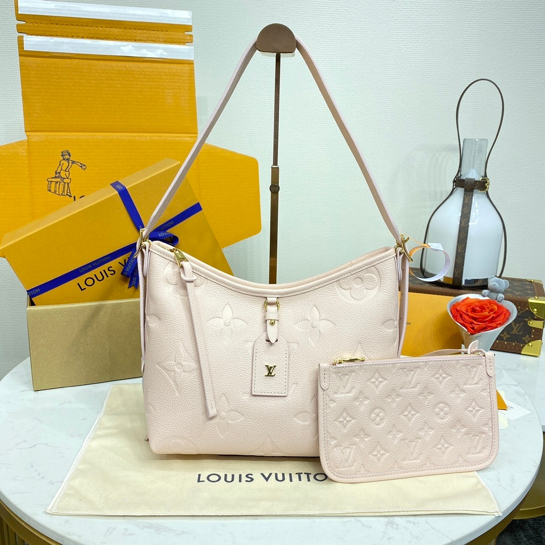 Louis Vuitton CarryAll Small Handbag Monogram Empreinte