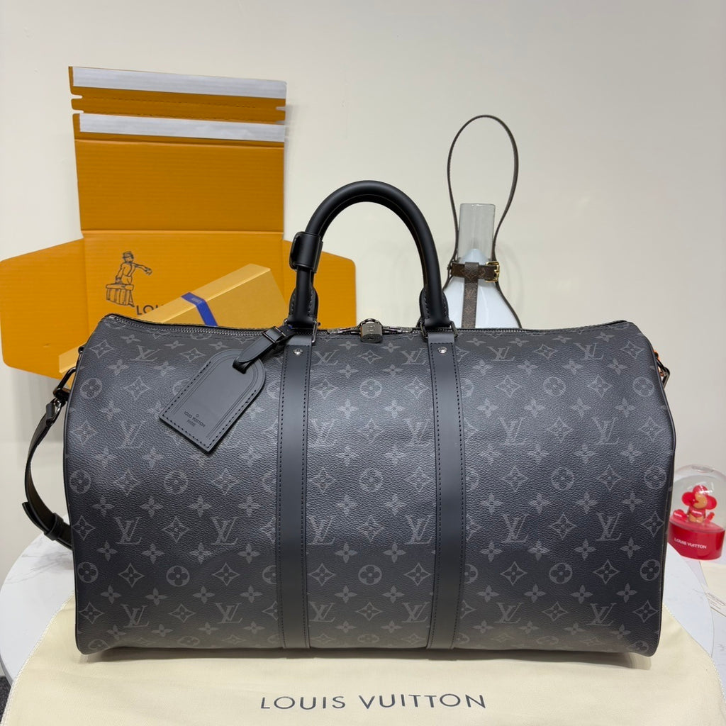 Louis Vuitton Keepall Bandoulière 50 Travel Bag