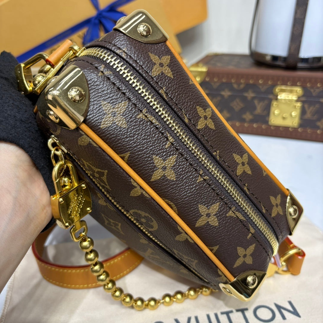 Louis Vuitton Mini Soft Trunk Handbag