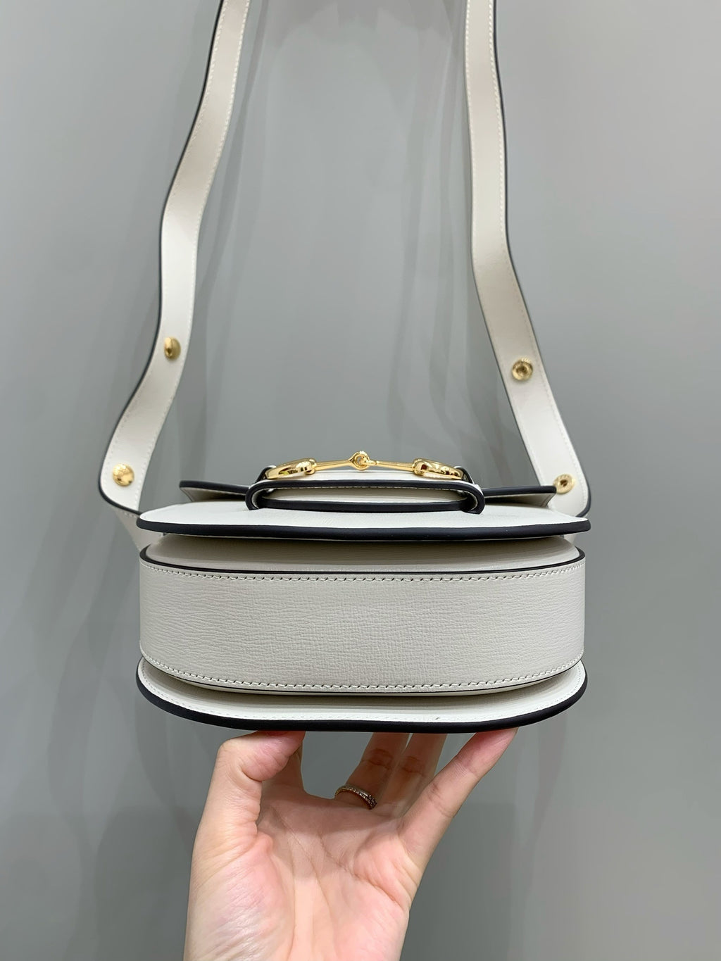 Gucci Horsebit 1955 Mini Half-Moon Bag