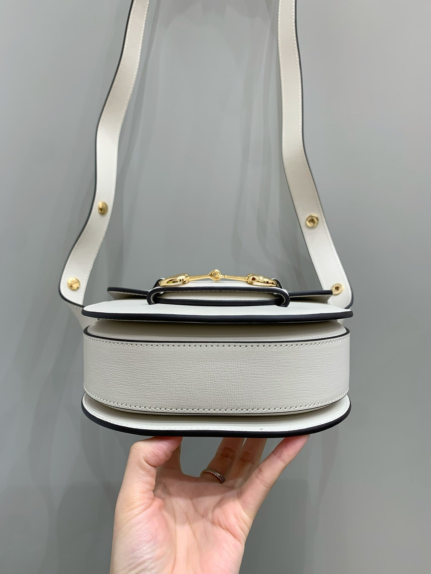 Gucci Horsebit 1955 Mini Half-Moon Bag