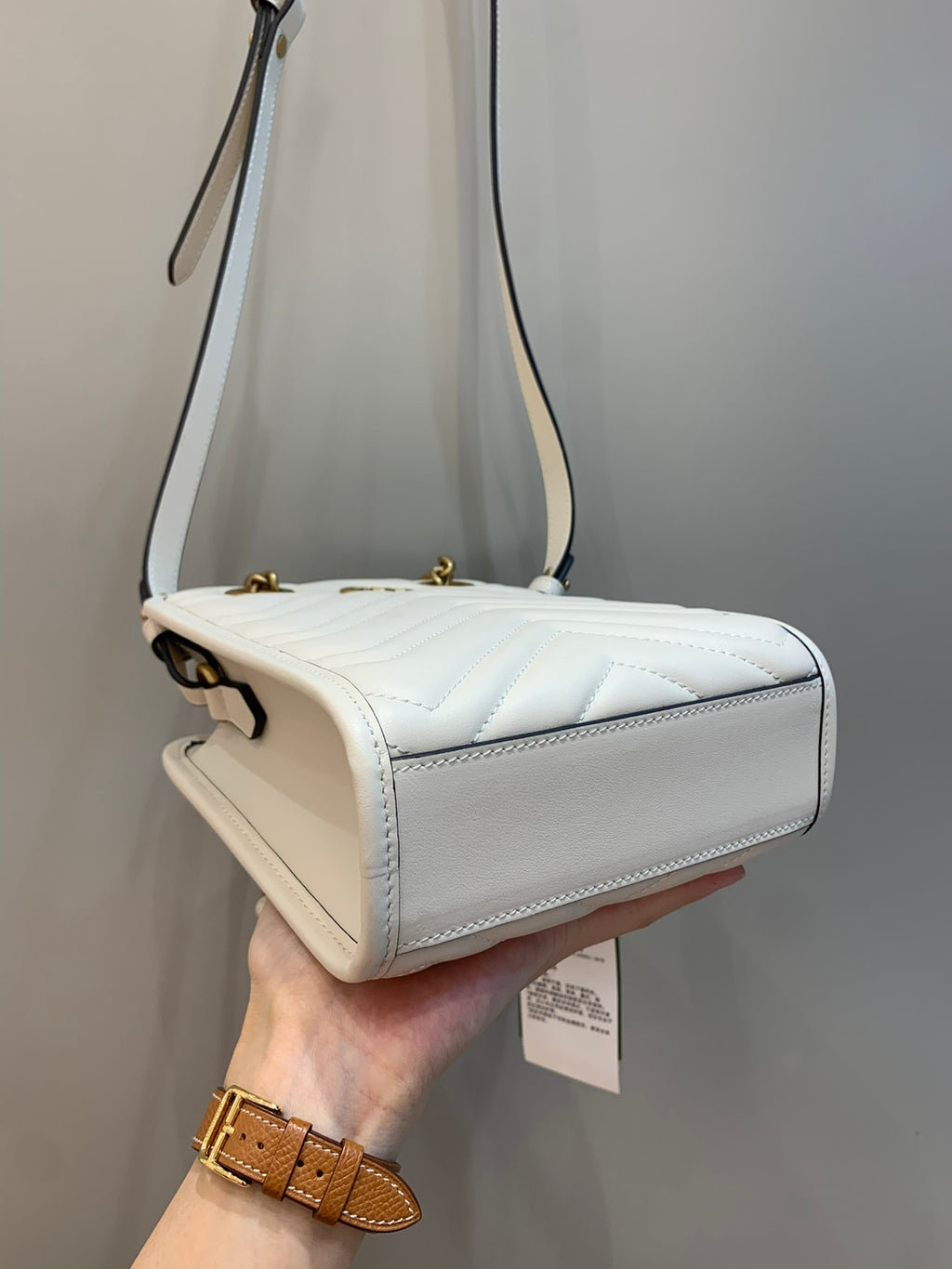 Gucci GG Marmont Leather Mini Tote