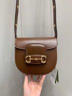 Gucci Horsebit 1955 Mini Half-Moon Bag