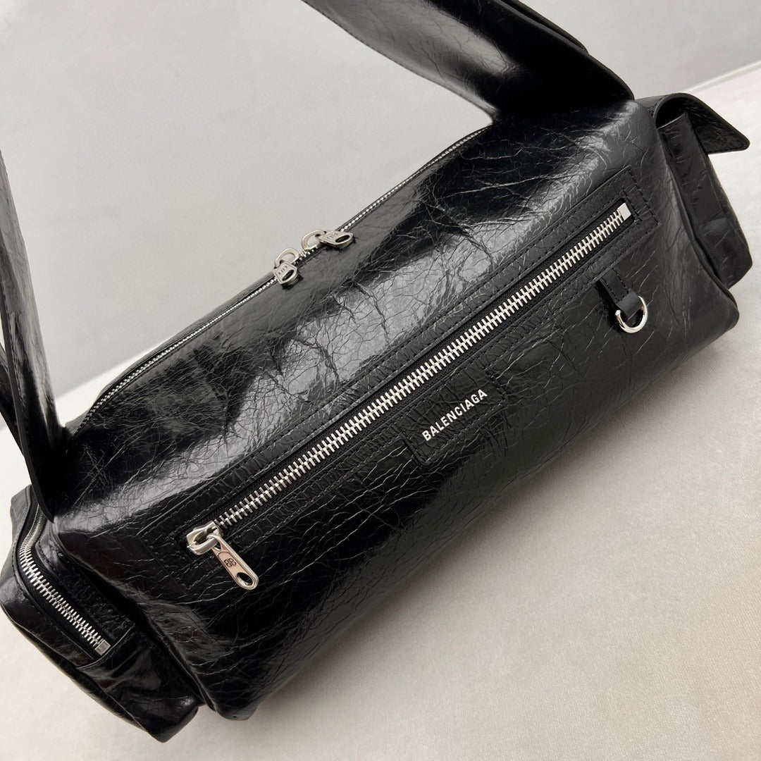 Balenciaga Superbusy Multi Pocket Shoulder Bag Small