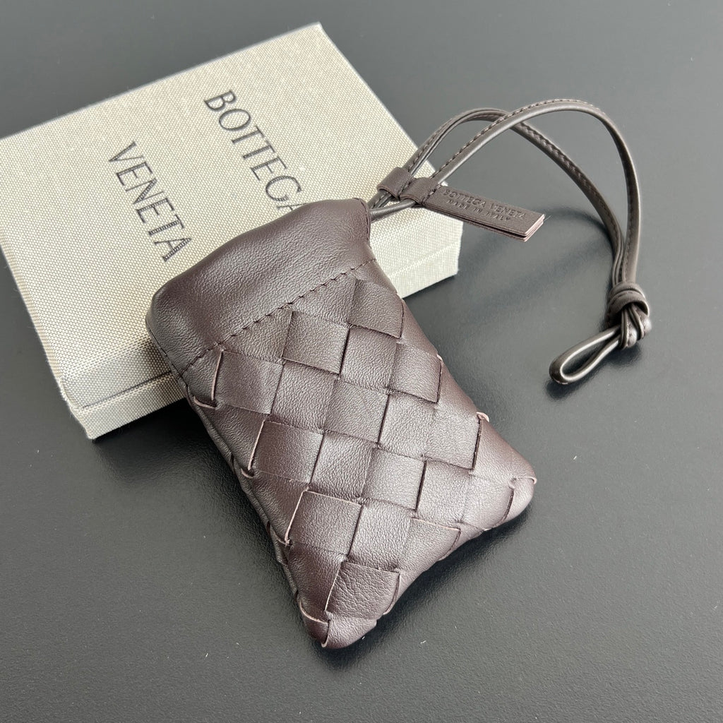 Bottega Veneta Woven Card Holder Charm