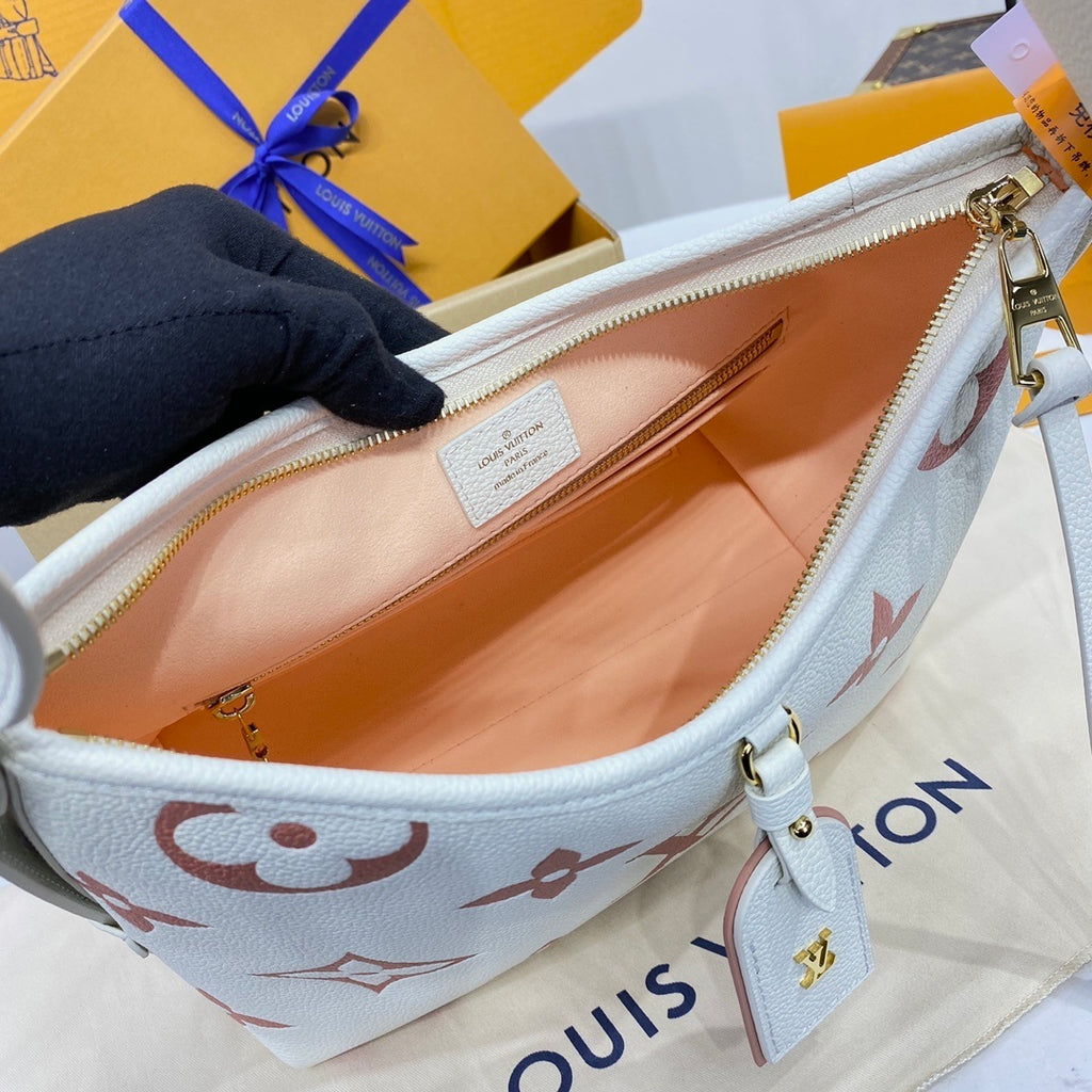 Louis Vuitton CarryAll Small Handbag Monogram Empreinte