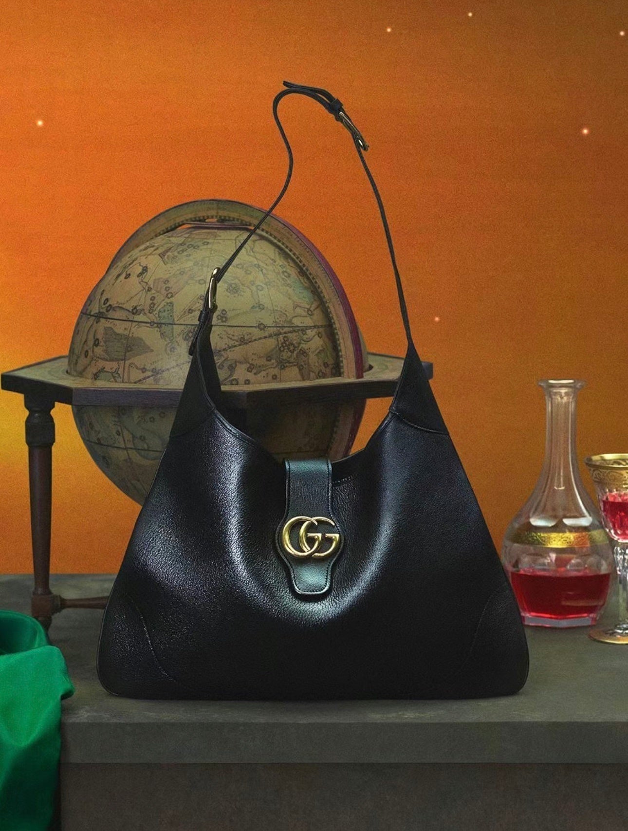 Gucci Aphrodite Crescent Hobo Bag