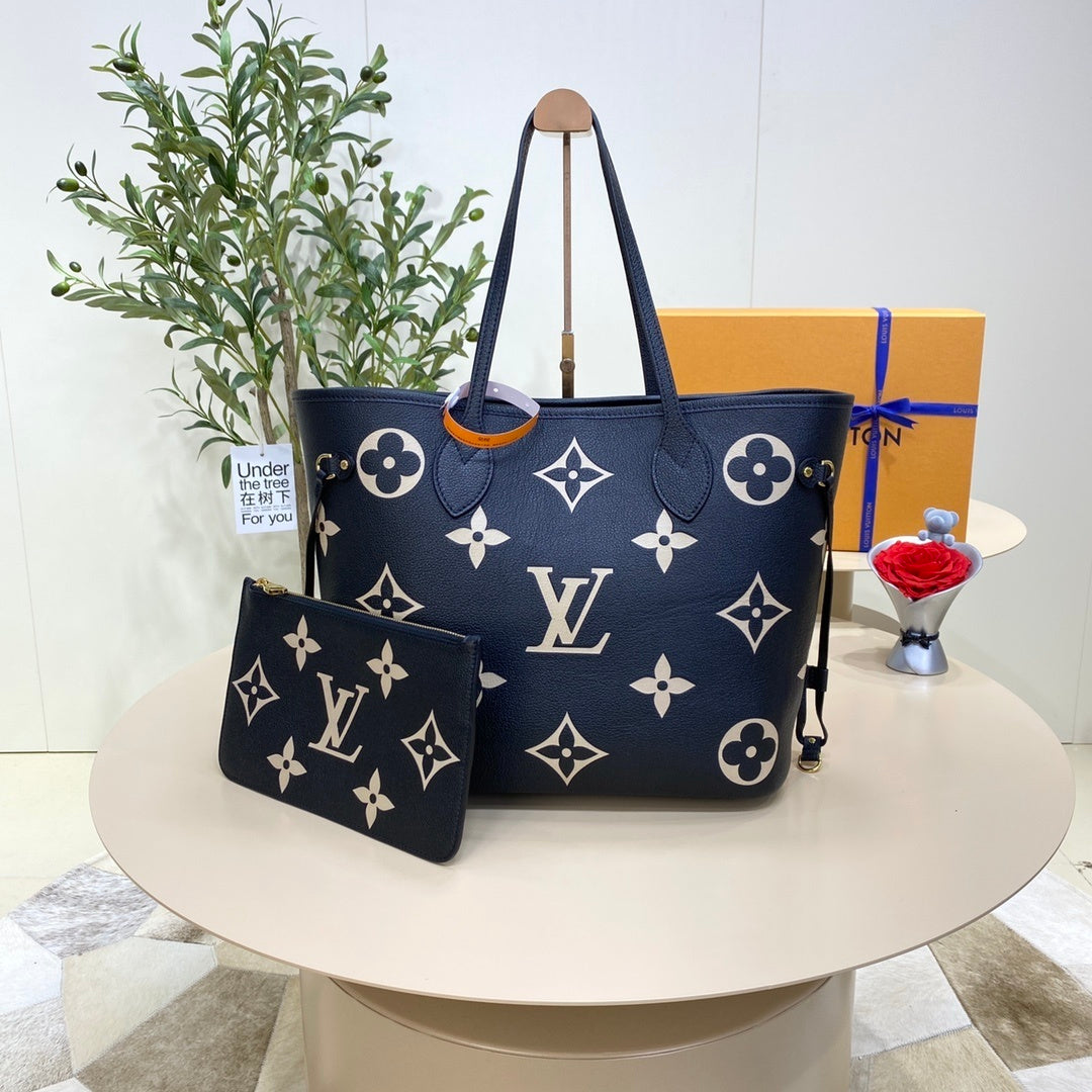 Louis Vuitton Neverfull All-Leather Tote