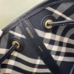 Burberry Drawstring Bucket Bag