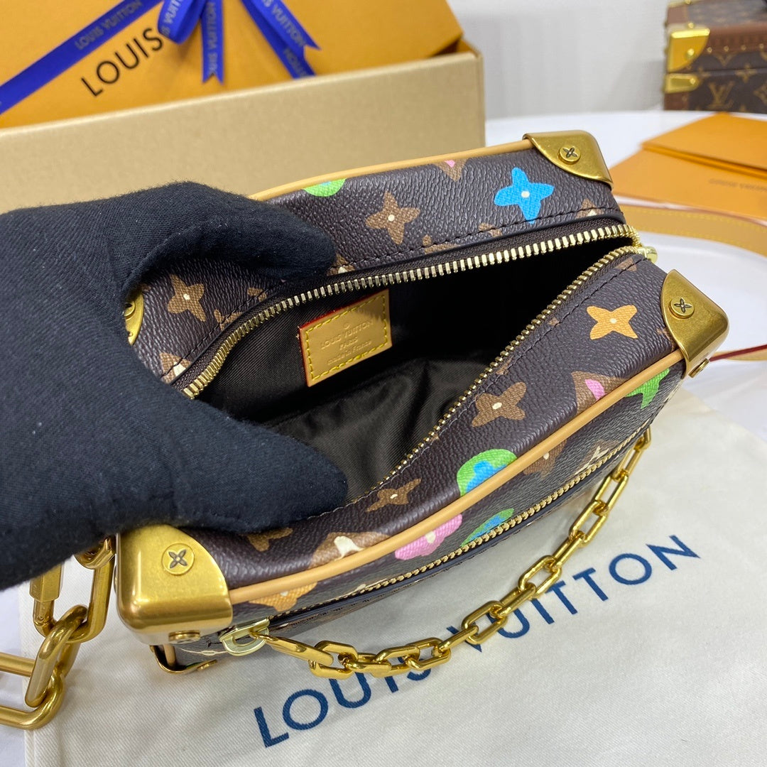 Louis Vuitton Mini Soft Trunk Handbag
