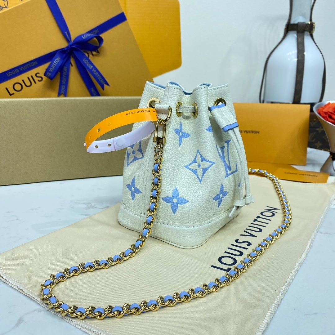 Louis Vuitton Nano Noé Handbag Monogram Empreinte