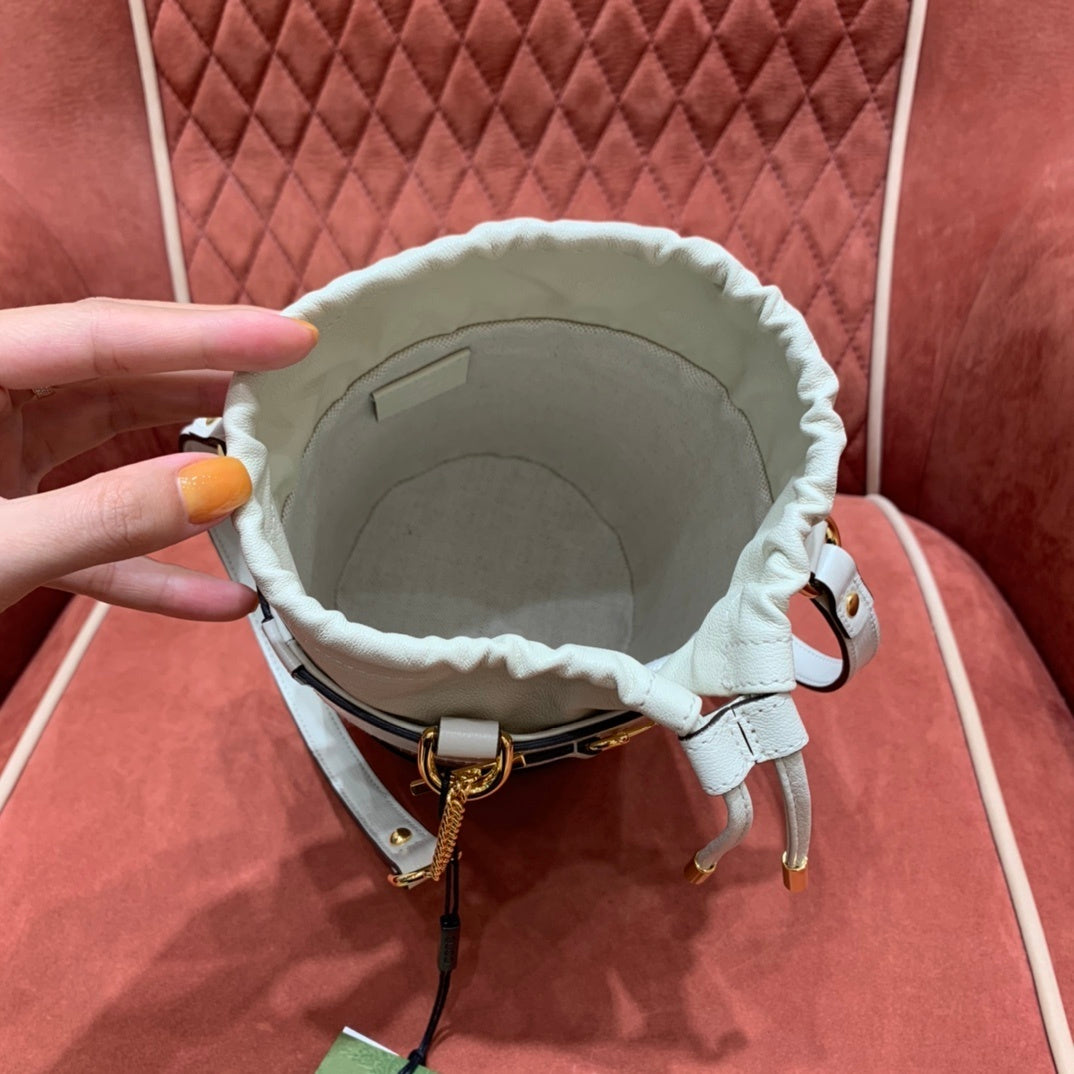 Gucci GG Horsebit Bucket Bag