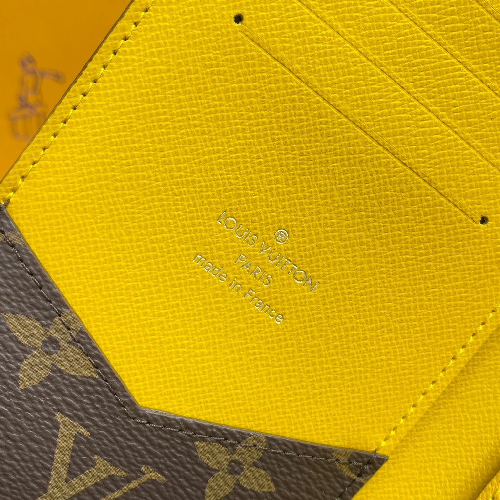 Louis Vuitton Passport Holder Macassar