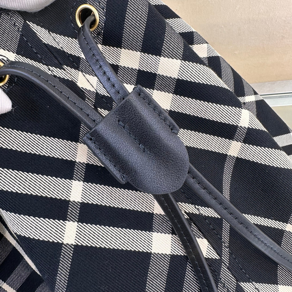 Burberry Drawstring Bucket Bag