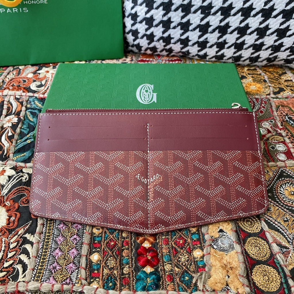 Goyard Zip Combination Card Wallet
