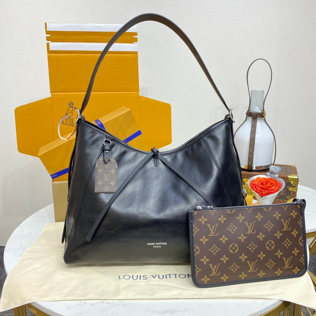 Louis Vuitton CarryAll Dark Medium Handbag
